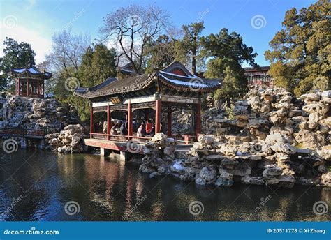 China Garden Beihai Park Beijing Editorial Stock Photo Image Of