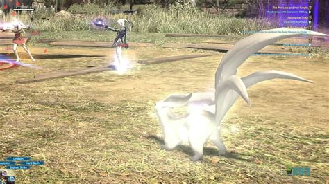 Final Fantasy Xiv Alphinauds Carbuncle Has An Interesting Animation Youtube