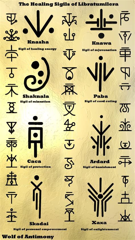 Sigil Magic Wiccan Symbols Magick Symbols