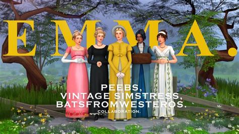 Emma Collaboration Part 1 Batsfromwesteros Sims 4 Sims Sims 4 Custom Content