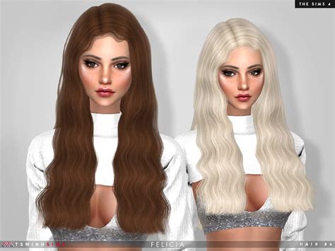 Felicia Hair 84 Sims 4 Mod Download Free