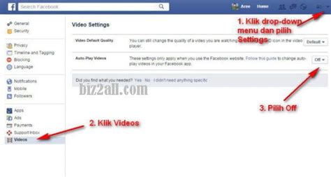 Cara menghapus akun facebook dengan cepat. Cara tutup auto-play app Facebook dan web. | Video setting ...