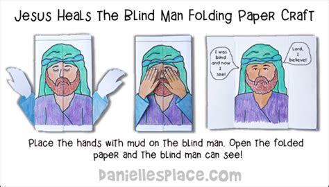 Jesus Heals The Blind Craft