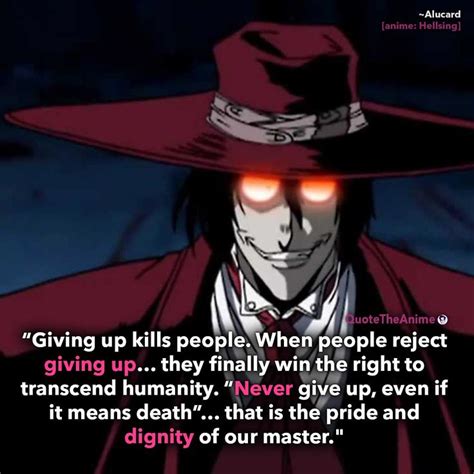 Pin By Darius Matheny On Quotes In 2022 Hellsing Alucard Hellsing