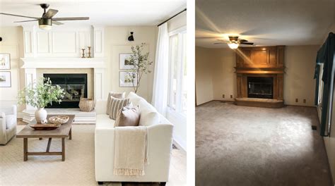 Living Room Remodel Ideas Before And After Tutorial Pics