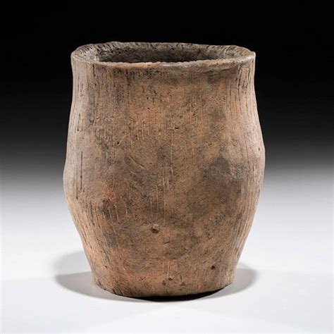 An Incised Hopewell Pottery Jar 6 12 X 5 12 In Sold At Auction On