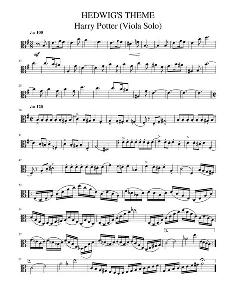 Pin On Viola Sheet Music