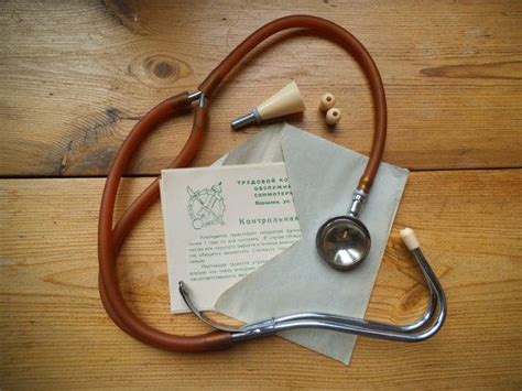 Vintage Stethoscope Medical Phonendoscope Historical Medical