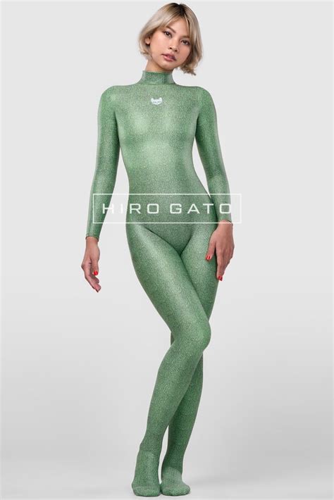 Atomic Shine Spandex Catsuit Lycra Zentai Hiro Gato