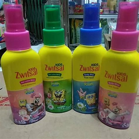 Zwitsal Kids Body Mist And Hair Lotion Spray 100ml Shopee Indonesia