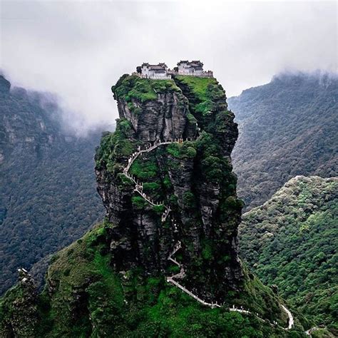 Fanjingshan China Chinese Mountains Nature Travel Places To Visit