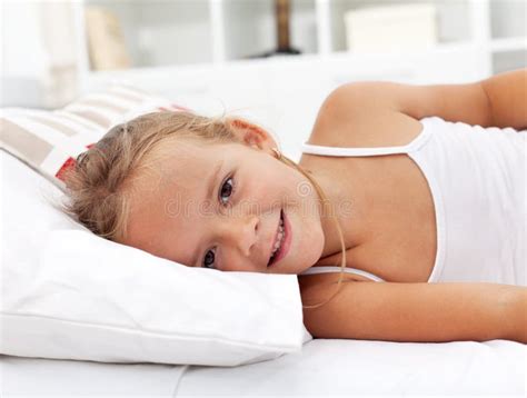 Little Girl Waking Up Stock Image Image Of Healthy Expression 20770173