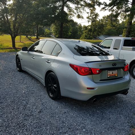 Stock 2014 Infiniti Q50 Hybrid 14 Mile Trap Speeds 0 60