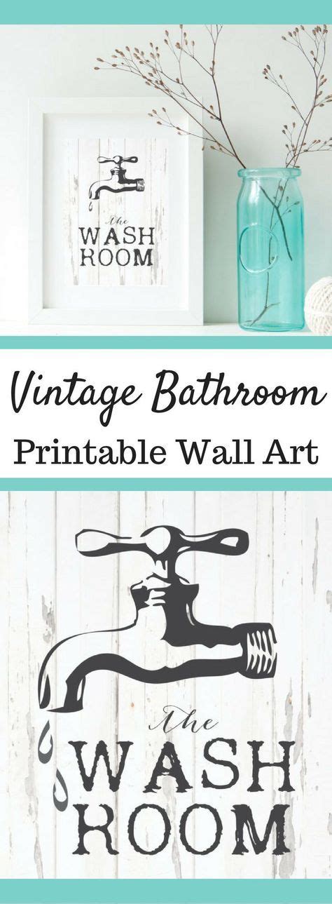 Free Printable Farmhouse Bathroom Signs Printable Templates