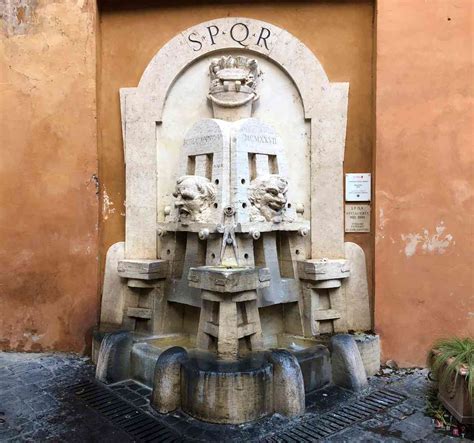 Le 10 Fontane Rionali Di Roma Itinerario A Piedi Tra Le Vie Della Capitale