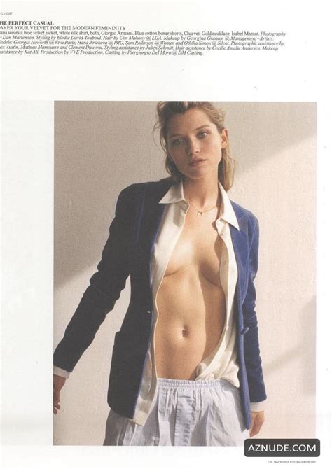 Hana Jirickova Topless By Dan Martensen From Self Service Aznude