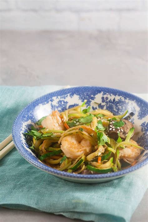 Maybe you would like to learn more about one of these? Zucchini Noodle Shrimp Stir Fry (Paleo, Whole 30 ...