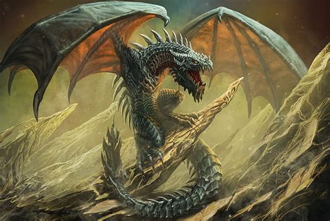 Dragons Wings Wyvern Fantasy Angry Roaring Dragon Hd Wallpaper Pxfuel