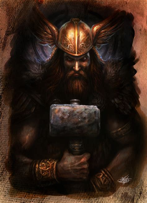 Thor By Manthoslappas On Deviantart Norse Pagan Vikings Viking Art