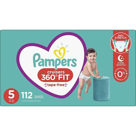 Diapers Size 5 112 Count Pampers Pull On Cruisers 360 Fit