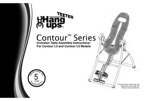Hang Ups Contour L3 Assembly Instructions Manual Pdf Download Manualslib