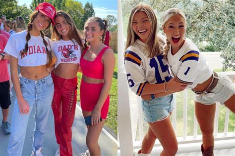 25 Cute College Game Day Outfit Ideas For Girls