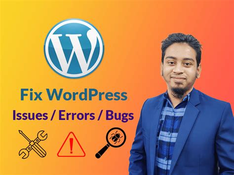 Wordpress Bugs Errors Issues Fixing For Your Website Upwork