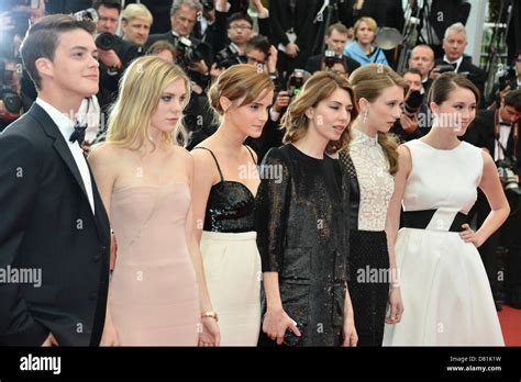 Cannes France May 16th 2013 Emma Watson Claire Julien Sofia