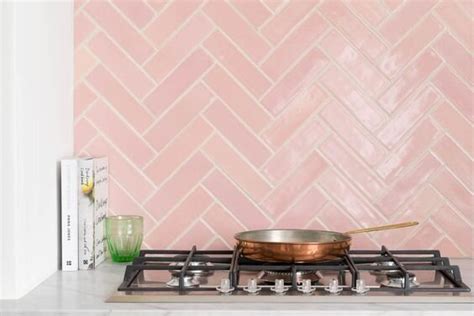 Ways To Use Tiles In Your Home — Northern Styling Pink Kitchen Walls
