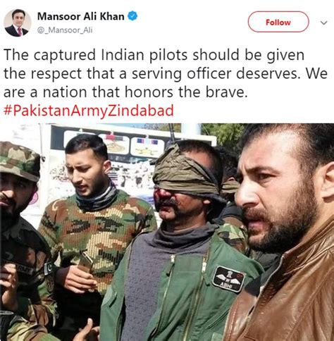 Heartening To See Pakistanis Asking For Captured Indian Pilot Abhinandan To Be Treated With Care