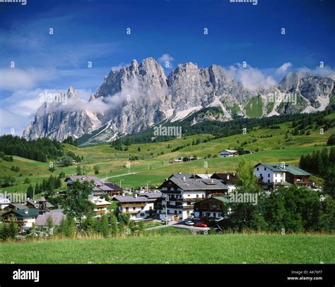 Mountains By The Town Of Cortina Dampezzo Dolomites Northern Italy