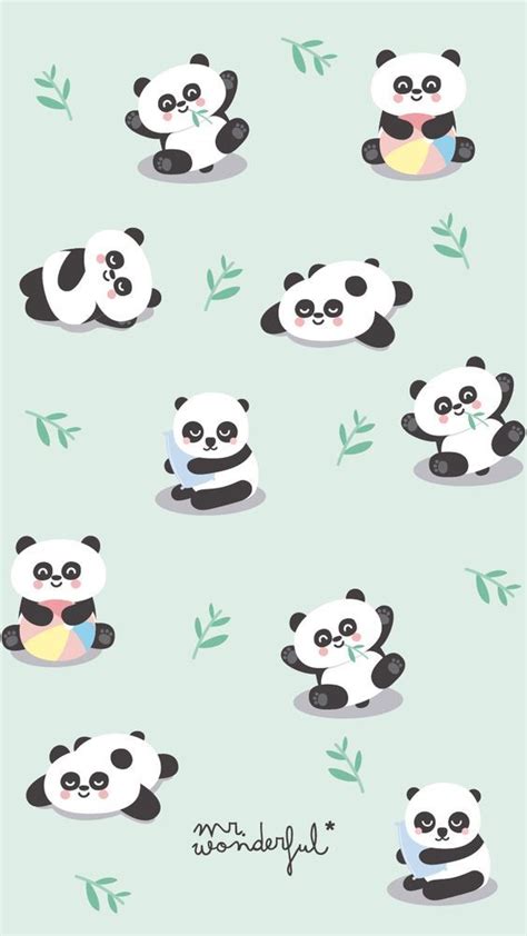Wallpaper De Pandas Panda Wallpaper Iphone Panda Wallpapers Cute
