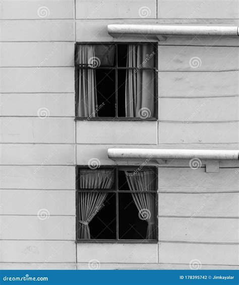 External Facade Of High Rise Residential Building Stock Photo Image