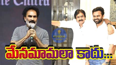 Saichand Praises Sai Dharam Tej S Humanity Comparing Him To His Uncles Megastar And