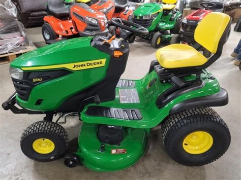 John Deere S130 22 Hp Gas Mower Live And Online Auctions On