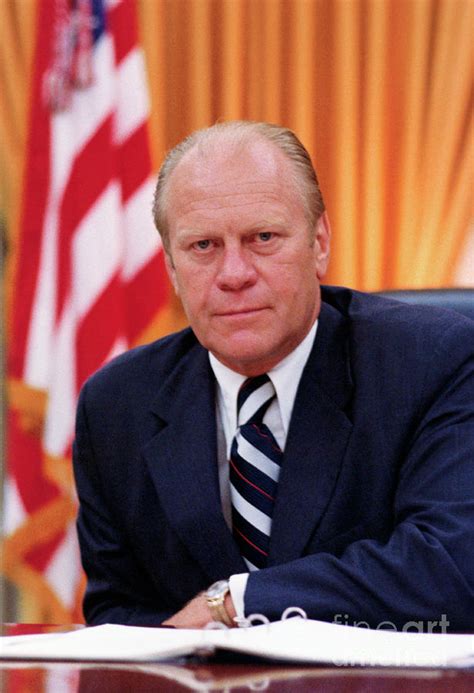 Portrait Of Gerald Ford Photograph By Bettmann