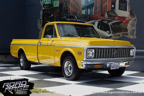 1972 Chevrolet C10 Canary Yellow Custom Deluxe Pick Up Jctmd5182139