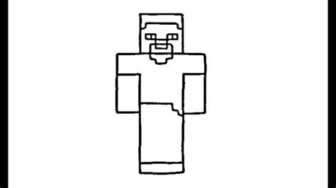 Wie Zeichnet Man Steve Aus Minecraft Skin Youtube