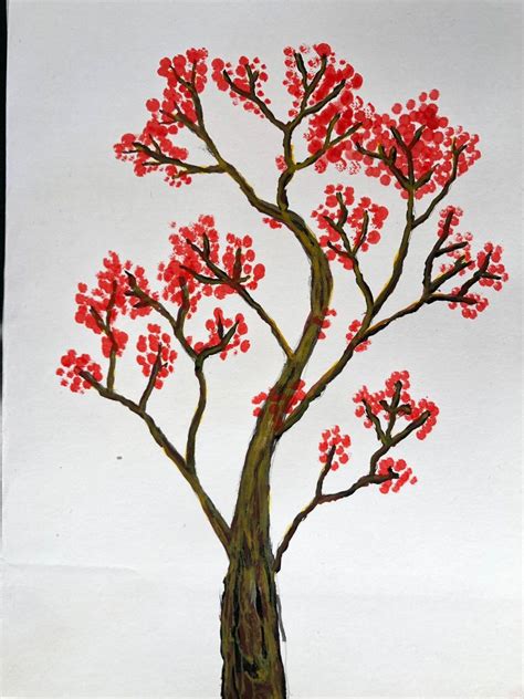 Paint A Tree Trunk And Branches With 20 Strokes How To Paint Tree