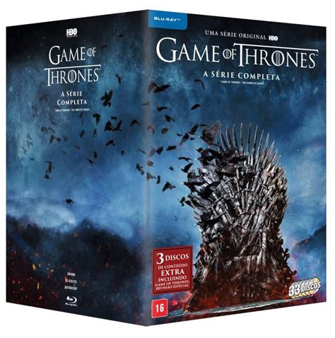 Game Of Thrones Série Completa Já Está Disponível Em Blu Ray E Dvd