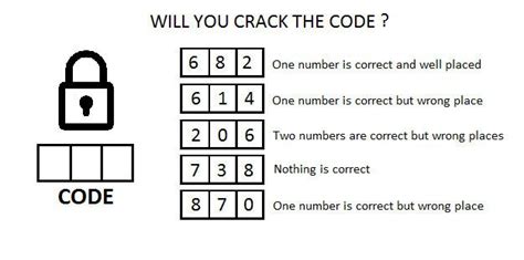 Awesome Crack The Code Puzzle