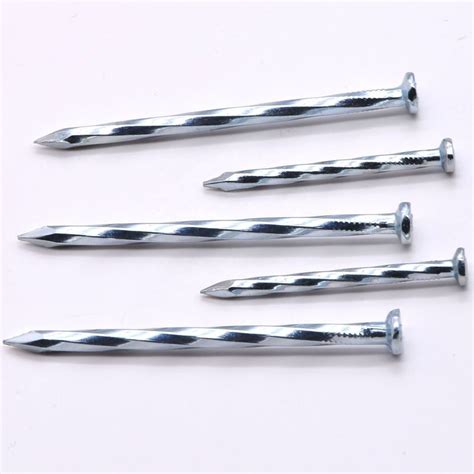 Q235 Stainless Steel Nails 88 Carbon Stainless Steel Ring Shank Nails