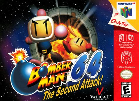 Bomberman 64 The Second Attack Nintendo 64 Game