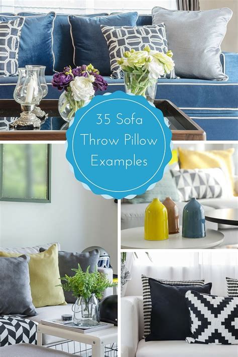 35 Sofa Throw Pillow Examples Sofa Décor Guide Sofa Throw Pillows