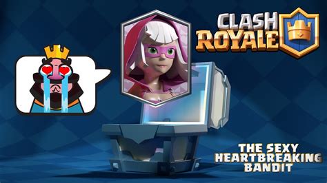 Clash Royale Legendary Concept Card Sexy Bandit Youtube