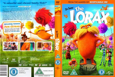 The Lorax 2012 Dvd Cover Uk By Aodhan1906 On Deviantart