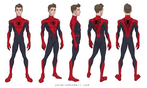 I Did My Own Version Of Spiderman Didnt Want To Stray Too Far From His Classic Suit So Its