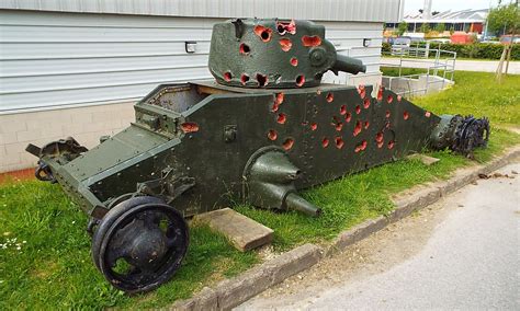 British Matilda Mk I Used For Target Practice Tank Museum Bovington