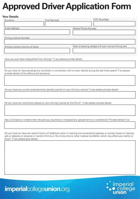 Applicant management move drivers through the process faster. Motorcycle Club Membership Application Form Template