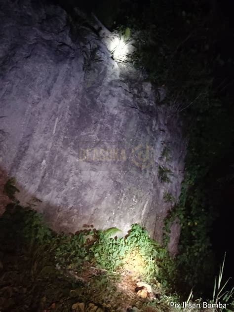 Warga Emas Meninggal Dunia Jatuh Gaung Ketika Daki Bukit Deasoka